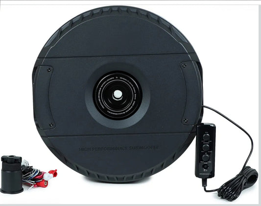 EV GRADE SPARE WHEEL SUB WOOFER FOR TATA NEXON EV SPARE TYRE SPACE SUB WOOFER